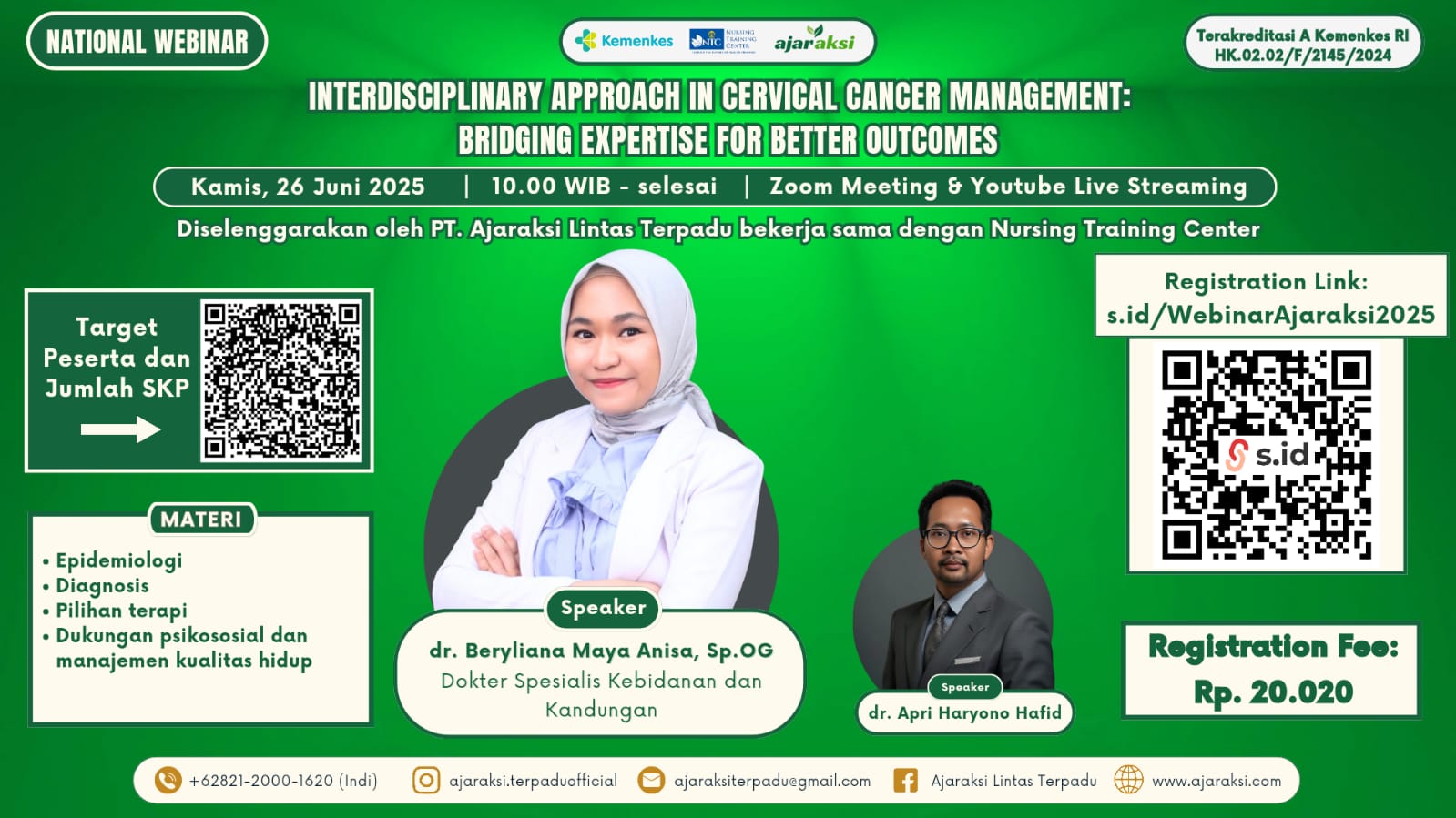 Interdisciplinary Approach in Cervical Cancer Management: Bridging  Expertise for Better Outcomes Angkatan 1