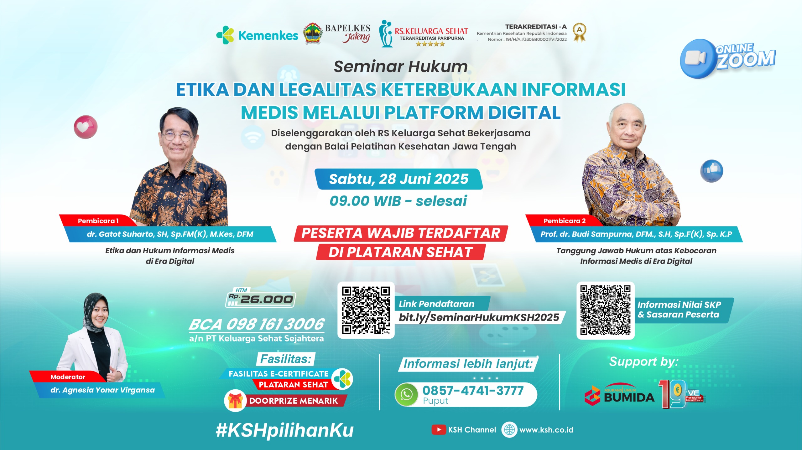 Etika dan Legalitas Keterbukaan Informasi Medis Melalui Platform Digital Angkatan 1