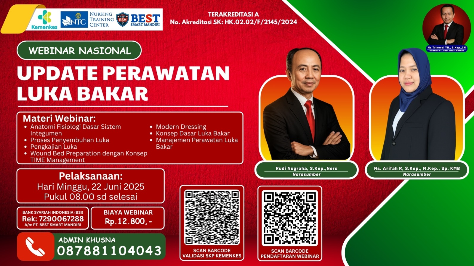 Update Perawatan Luka Bakar Angkatan 1