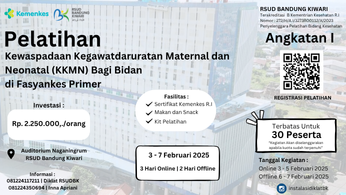 Pelatihan Kewaspadaan Kegawatdaruratan Maternal Neonatal bagi Bidan di Fasyankes Primer (KKMN) Angkatan 1