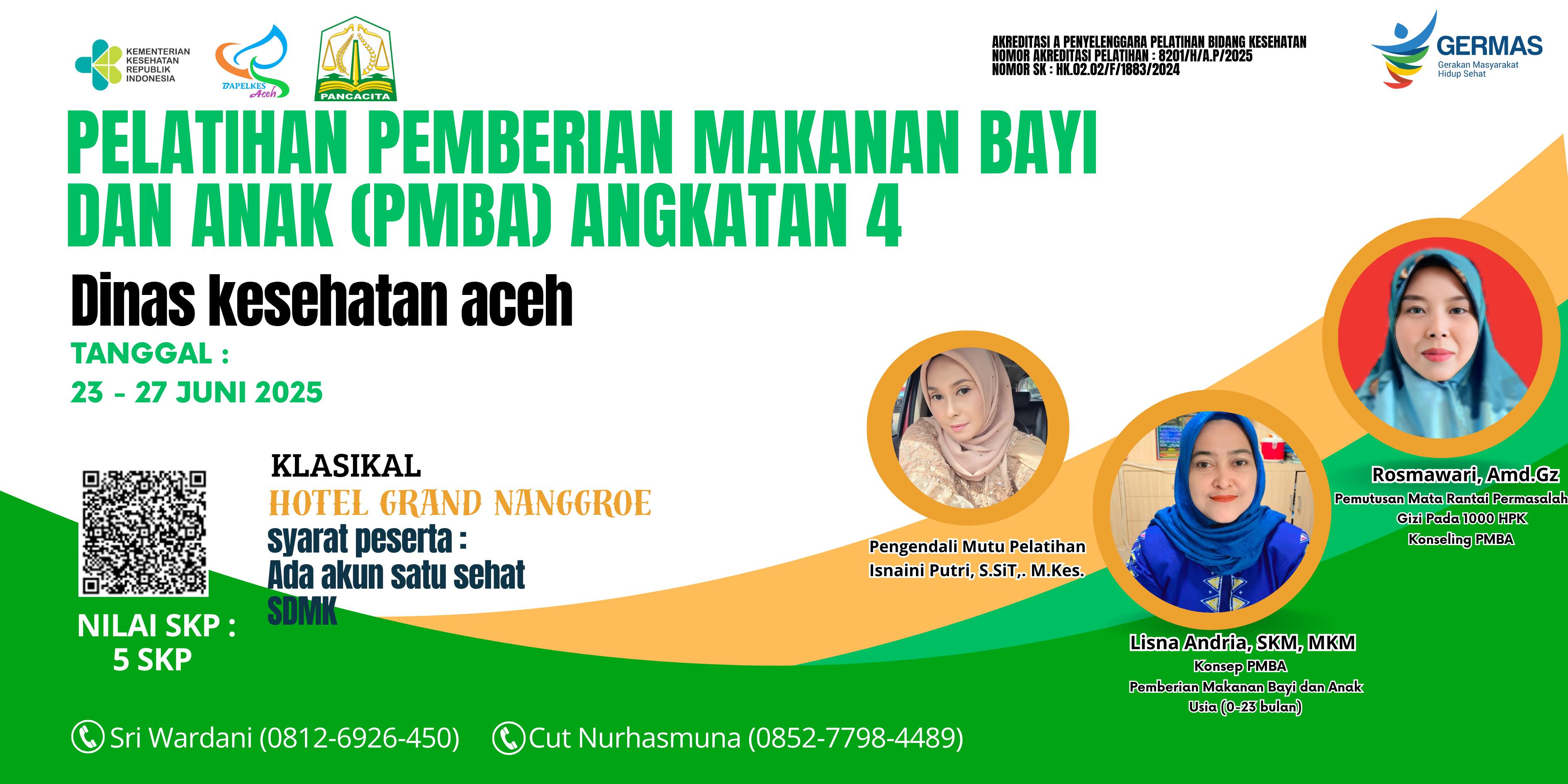 Pelatihan Konseling Pemberian Makanan Bayi dan Anak (PMBA) Angkatan 4