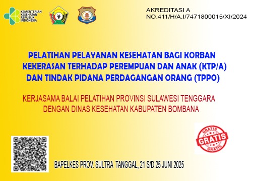 Pelatihan Pelayanan Kesehatan bagi Korban KTPA dan TPPO bagi Petugas Kesehatan Angkatan 1