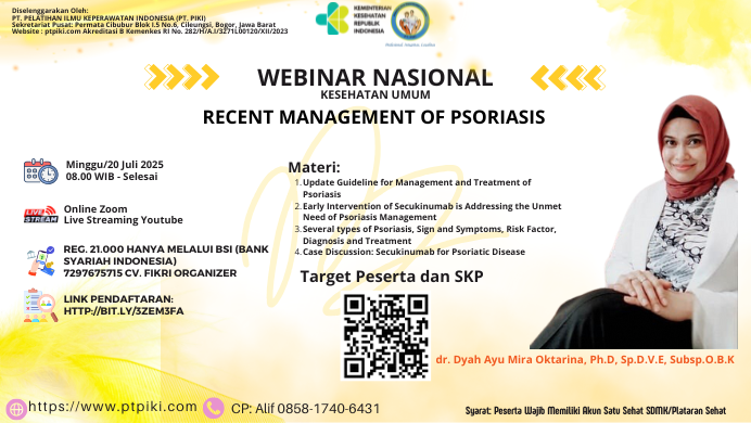 RECENT MANAGEMENT OF PSORIASIS Angkatan 1