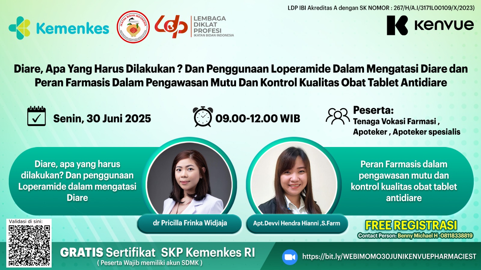 Diare , apa yang harus dilakukan ? dan penggunaan Loperamide dalam mengatasi Diare dan Peran Farmasis dalam pengawasan mutu dan kontrol kualitas obat tablet antidiare Angkatan 1