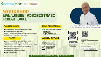 Workshop  Manajemen Administrasi Rumah Sakit Angkatan 1