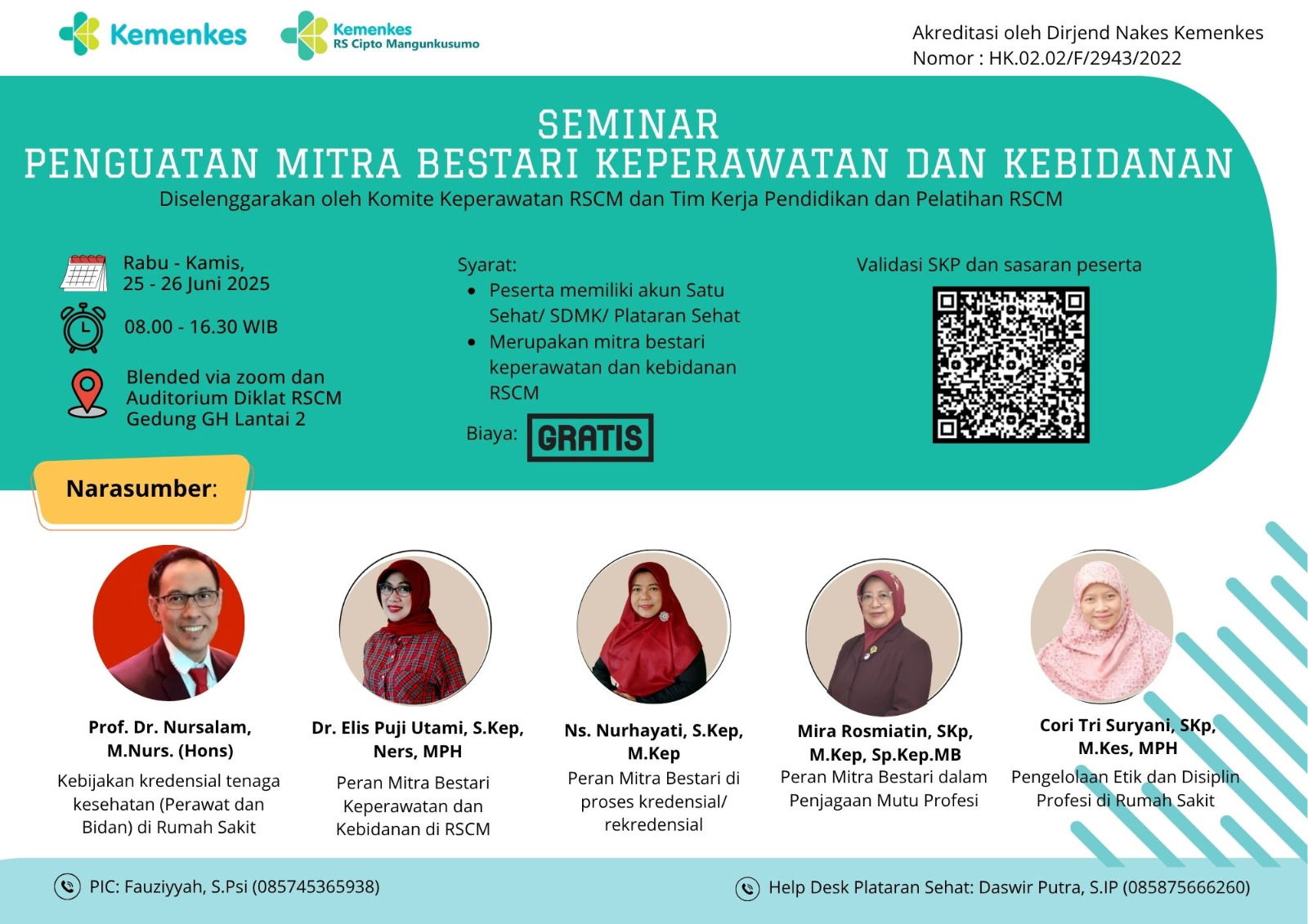 Penguatan Mitra Bestari Keperawatan dan Kebidanan di RSCM Angkatan 1