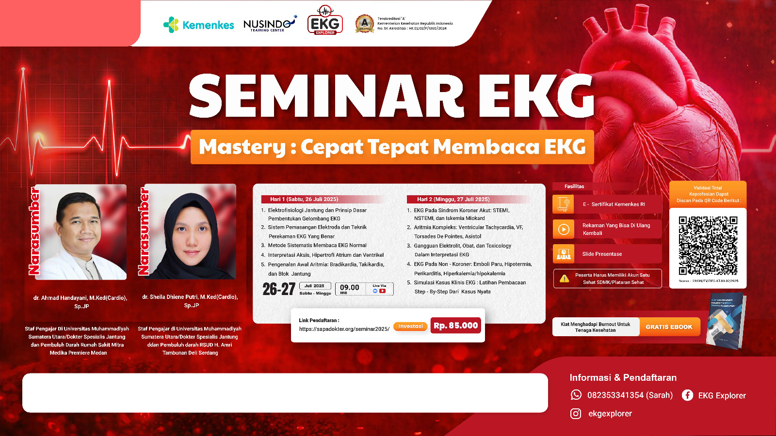 EKG Mastery : Cepat Tepat Membaca EKG Angkatan 1