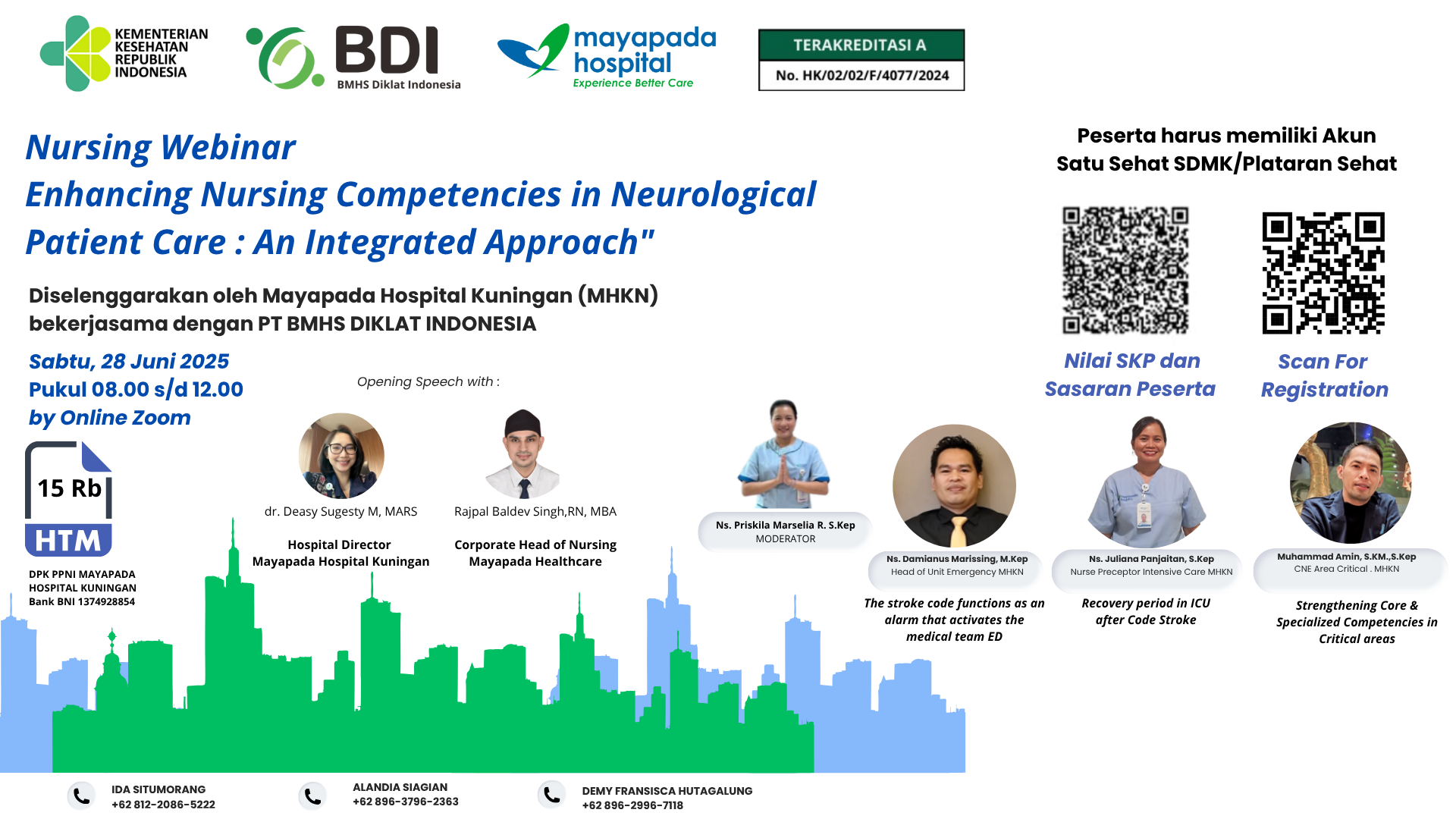 Enhancing  Nursing Competencies in Neurogical Patient Care: An Integrated Approach Angkatan 1