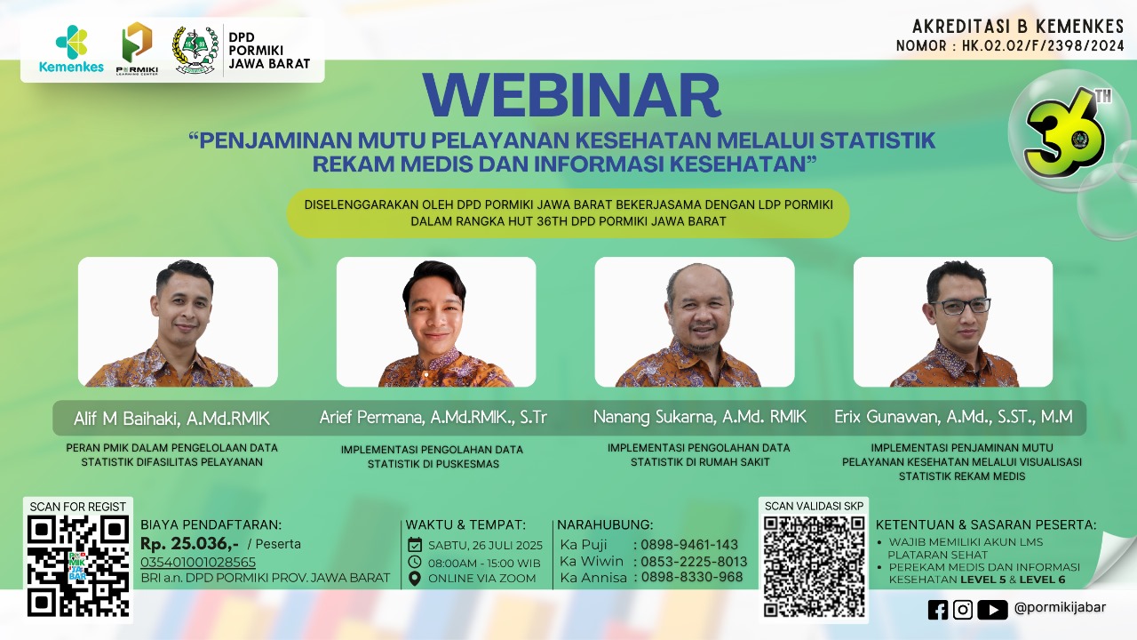 Penjaminan Mutu Fasilitas Pelayanan Kesehatan Melalui Statistik Rekam Medis  Angkatan 23