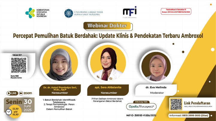 Percepat Pemulihan Batuk Berdahak: Update Klinis & Pendekatan Terbaru Ambroxol Angkatan 1
