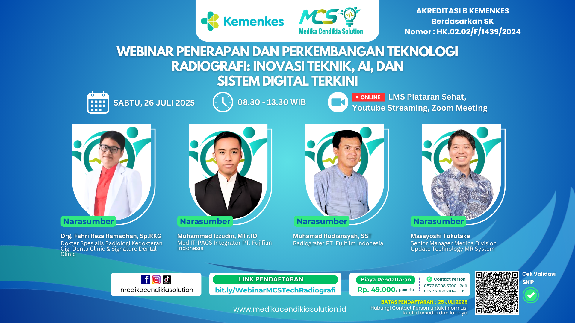 PENERAPAN DAN PERKEMBANGAN TEKNOLOGI RADIOGRAFI:  INOVASI TEKNIK, AI, DAN SISTEM DIGITAL TERKINI Angkatan 1