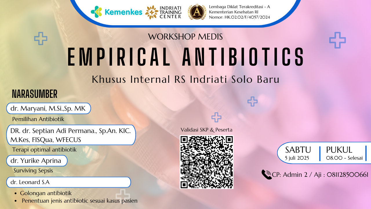 EMPIRICAL ANTIBIOTICS  Angkatan 1