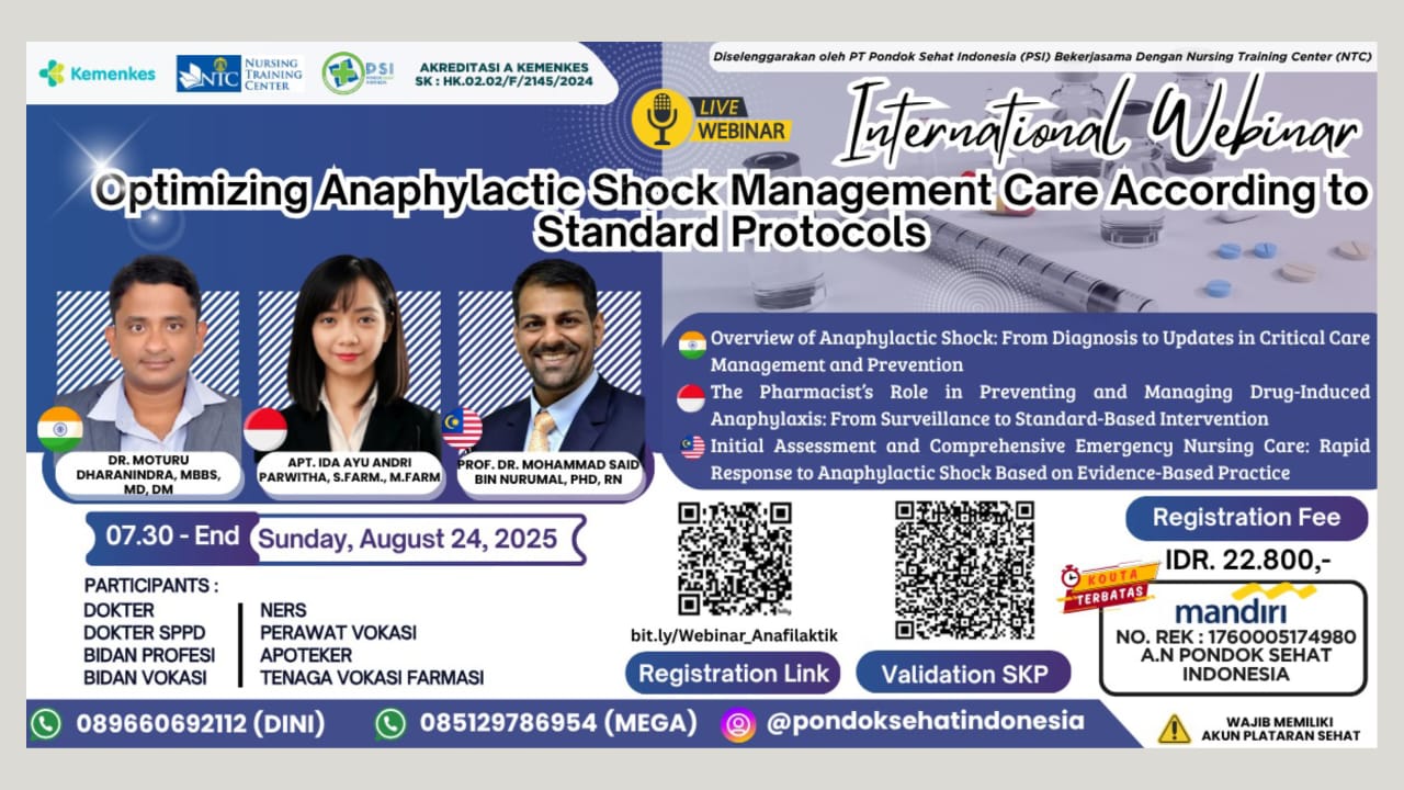 Optimizing Anaphylactic Shock Management Care According to Standard Protocols Angkatan 1