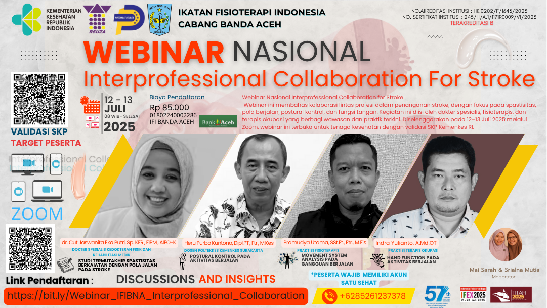 Webinar Interprofessional Collaboration for Stroke Angkatan 1