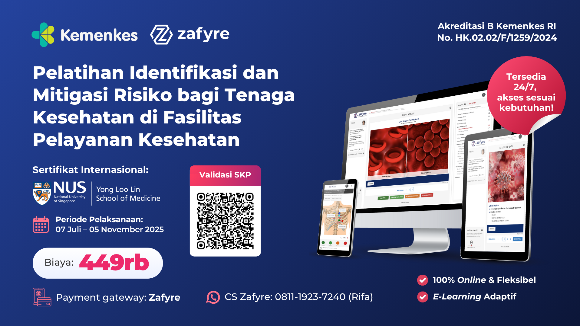 Pelatihan Identifikasi dan Mitigasi Risiko Bagi Tenaga Kesehata di Fasilitas Pelayanan Kesehatan  Angkatan 2