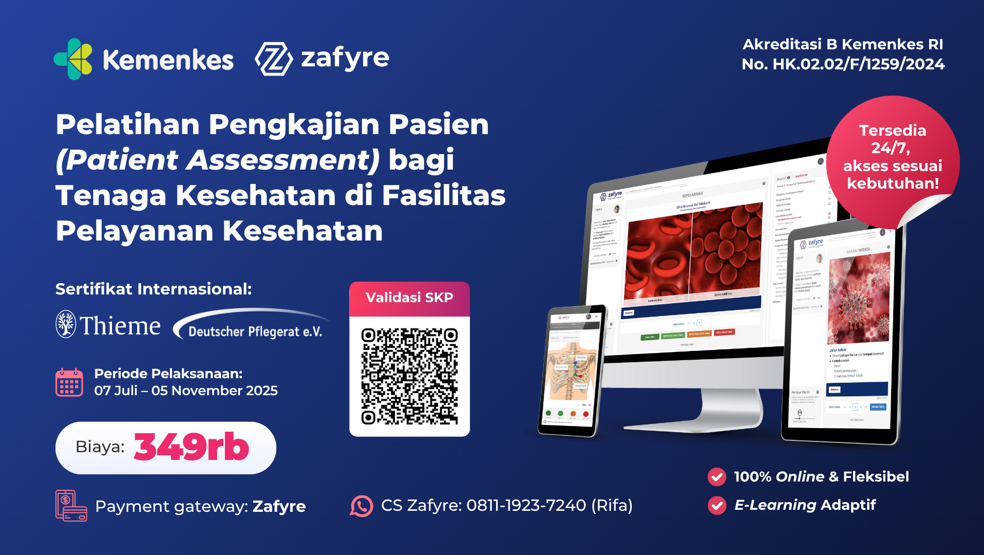 Pembelajaran Adaptif Pelatihan Pengkajian Pasien (Patient Assessment) Bagi Tenaga Kesehatan Di Fasilitas Pelayanan Kesehatan Angkatan 2