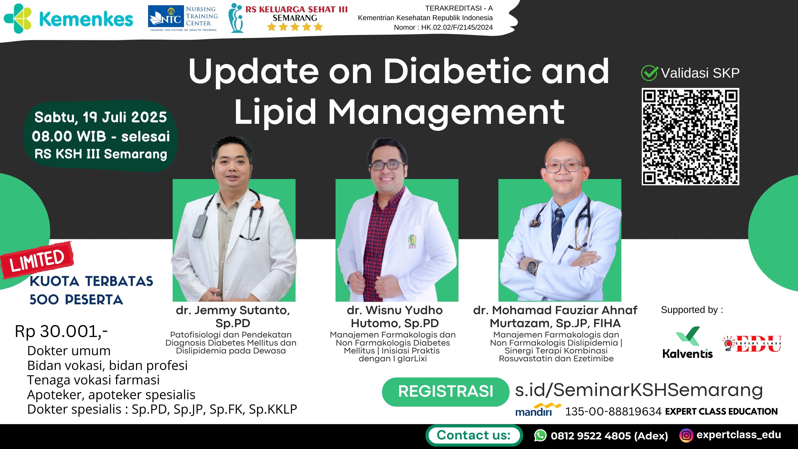 Update on Diabetic and Lipid Management Angkatan 1