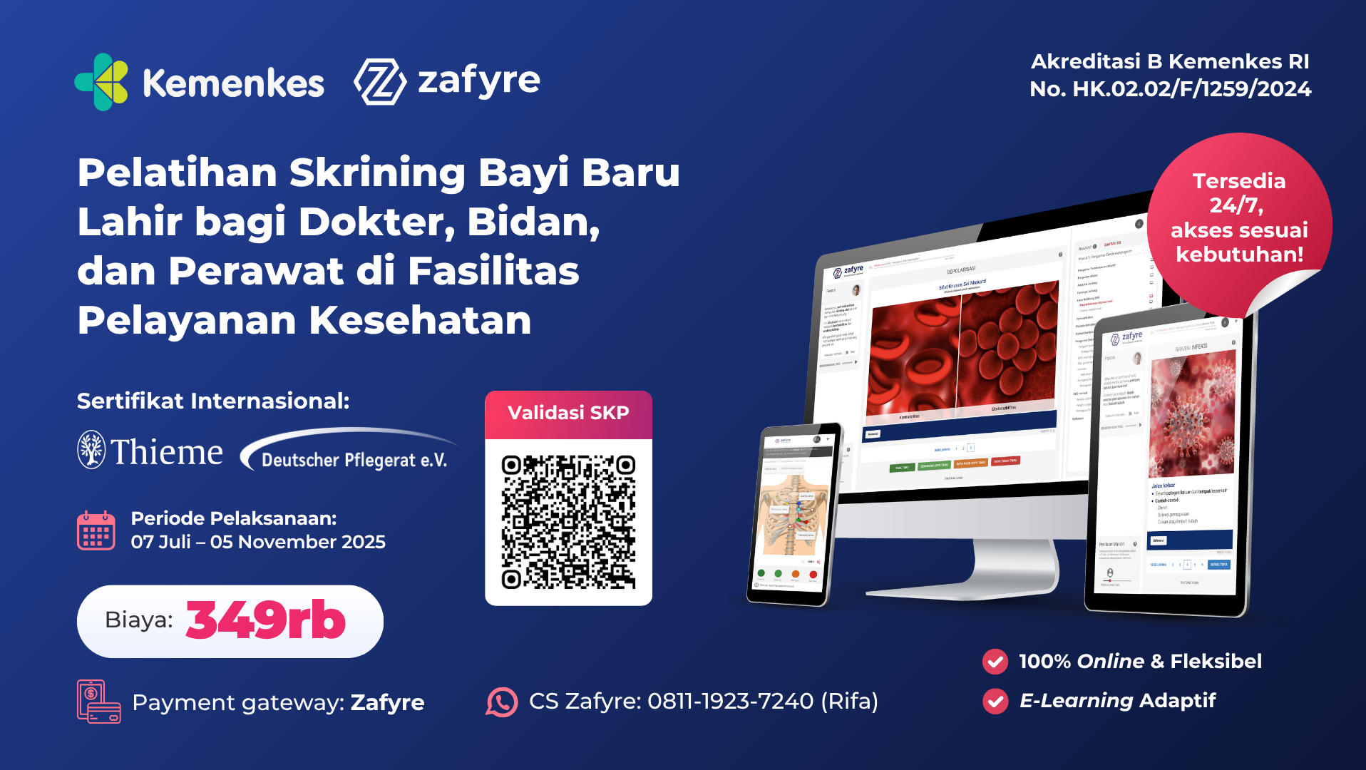 Pelatihan Skrining Bayi Baru Lahir bagi Dokter, Bidan, dan Perawat di Puskesmas Angkatan 2