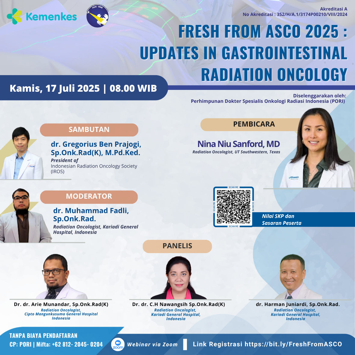 Fresh From ASCO 2025 : Updates in Gastrointestinal Radiation Oncology Angkatan 1