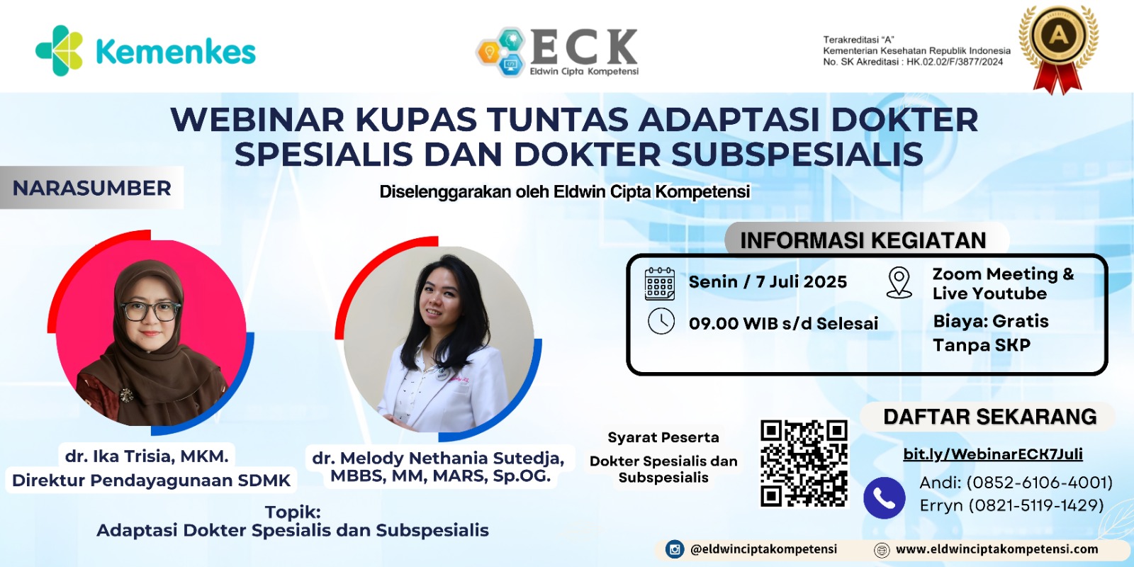 Kupas Tuntas Adaptasi Dokter Spesialis dan Dokter Subspesialis