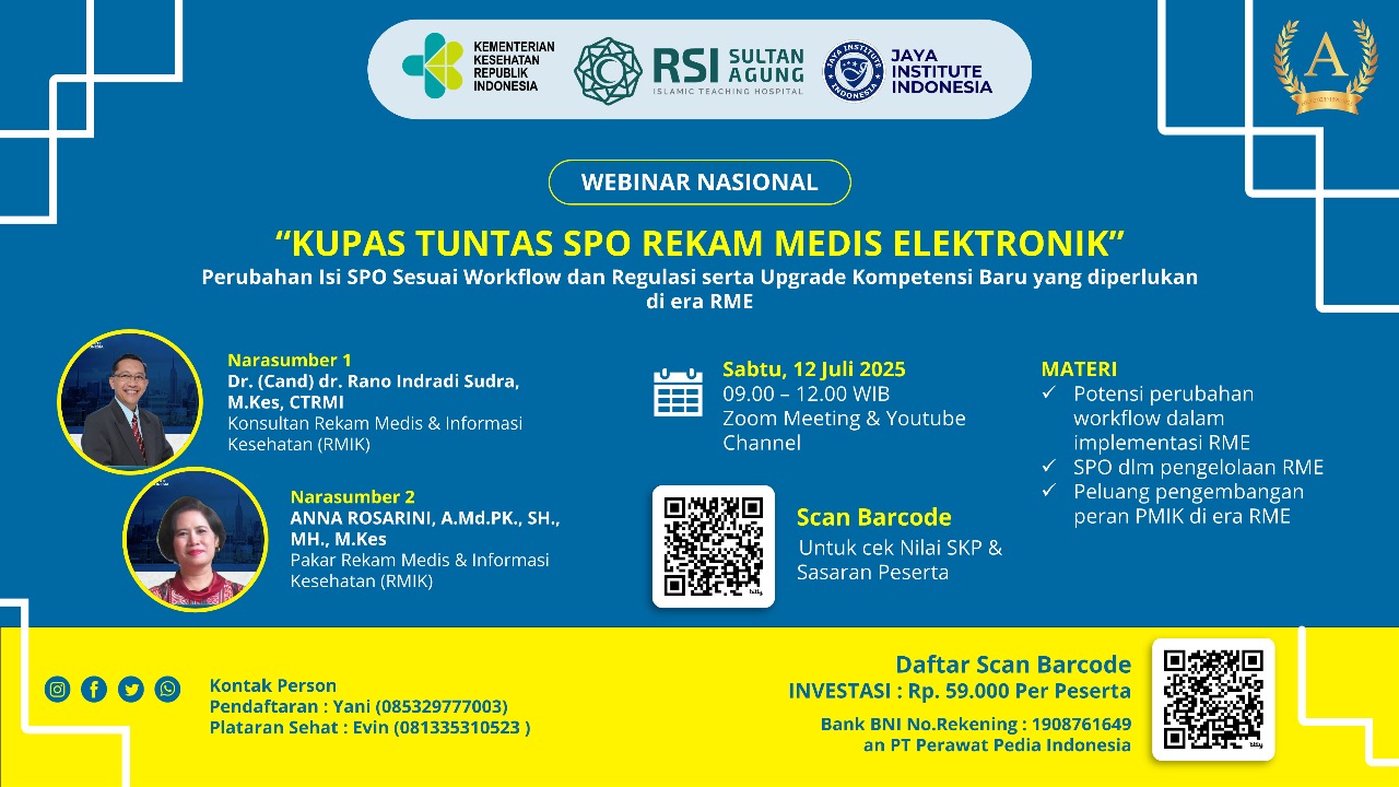 Kupas Tuntas SPO Rekam Medis Elektronik (RME) Sesuai Workflow dan Regulasi Angkatan 1