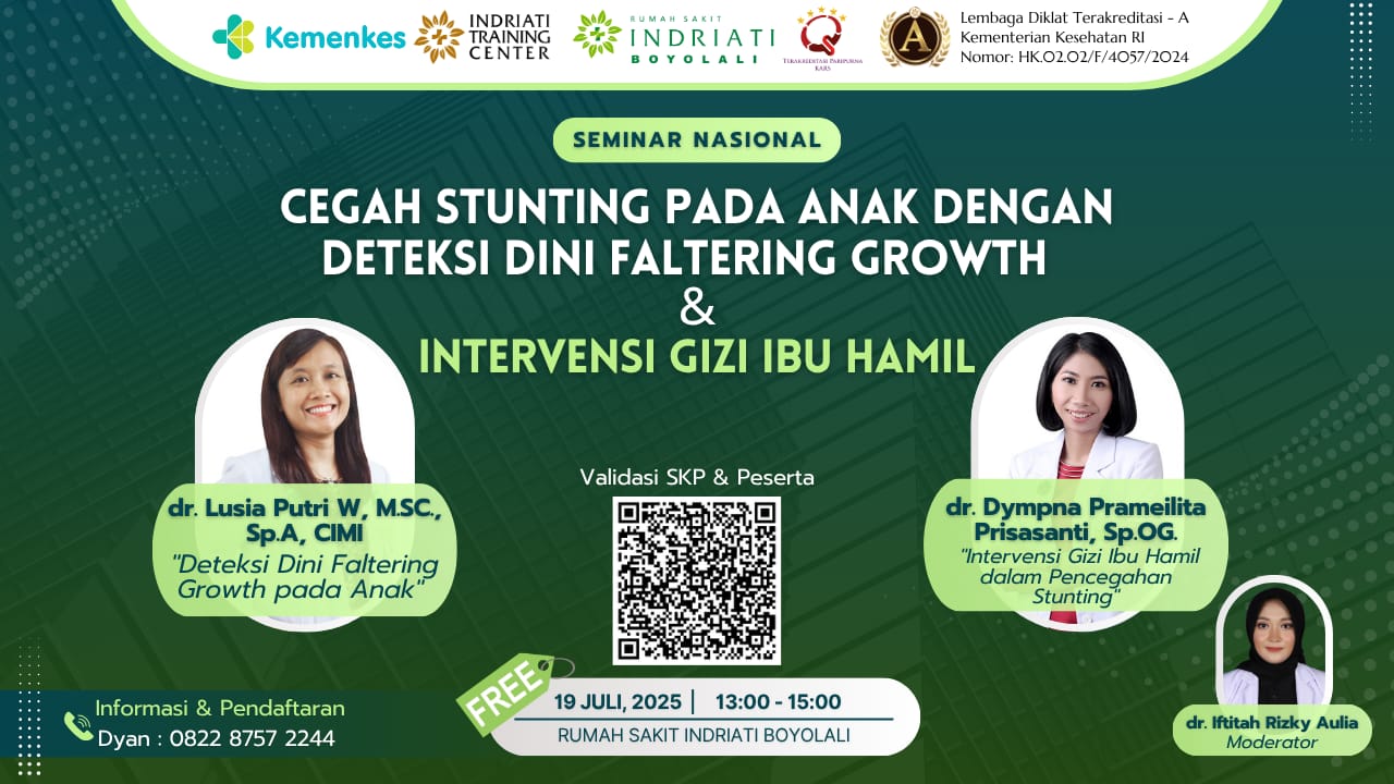CEGAH STUNTING PADA ANAK DENGAN DETEKSI DINI FALTERING GROWTH DAN INTERVENSI GIZI IBU HAMIL Angkatan 1