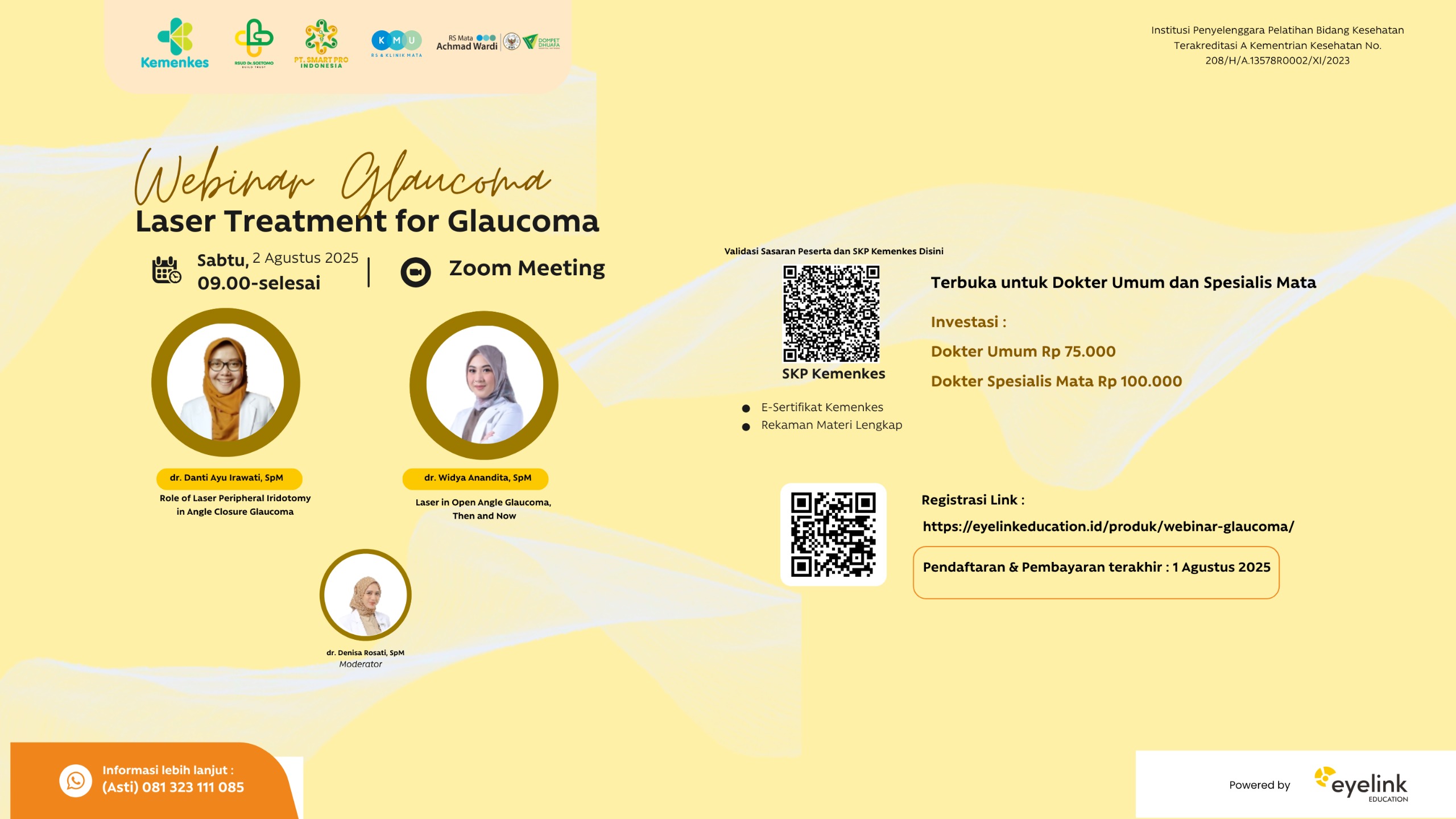Laser Treatment for Glaucoma Angkatan 1