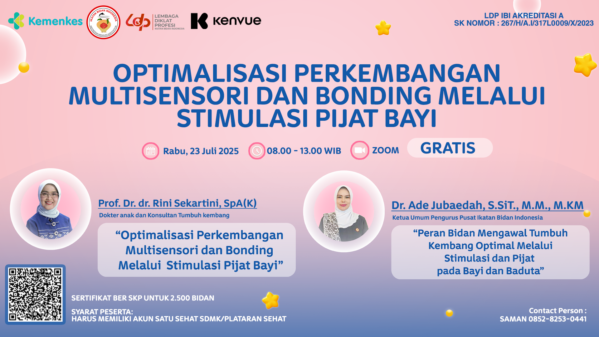 OPTIMALISASI PERKEMBANGAN MULTISENSORI DAN BONDING BAYI MELALUI STIMULASI PIJAT Angkatan 3