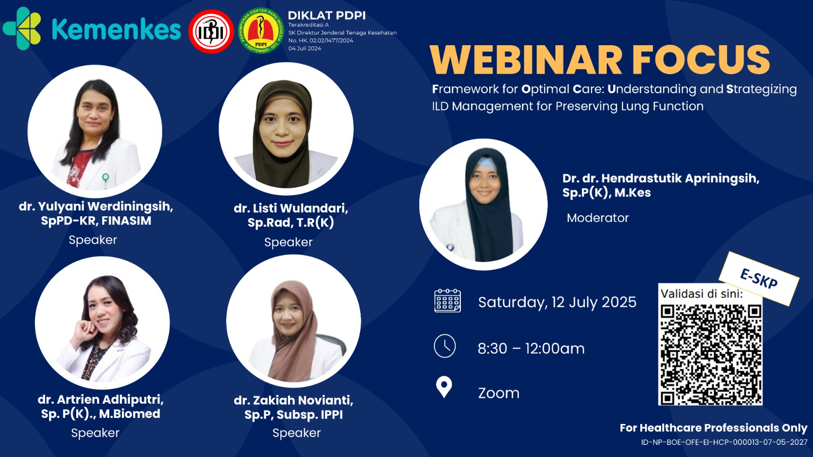 Webinar Focus ILD Angkatan 1