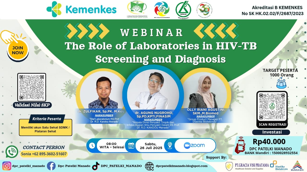 The Role of Laboratories in HIV-TB Screening and Diagnosis Angkatan 1