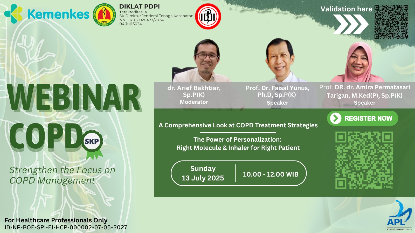 Webinar PPOK Angkatan 1