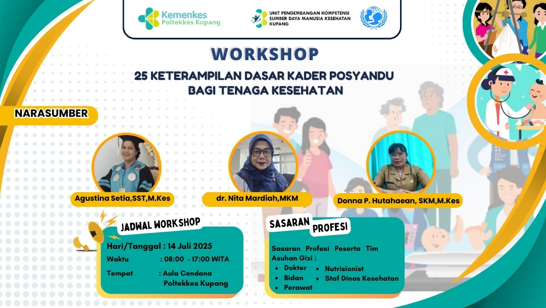 WORKSHOP 25 KETERAMPILAN DASAR KADER POSYANDU BAGI TENAGA KESEHATAN