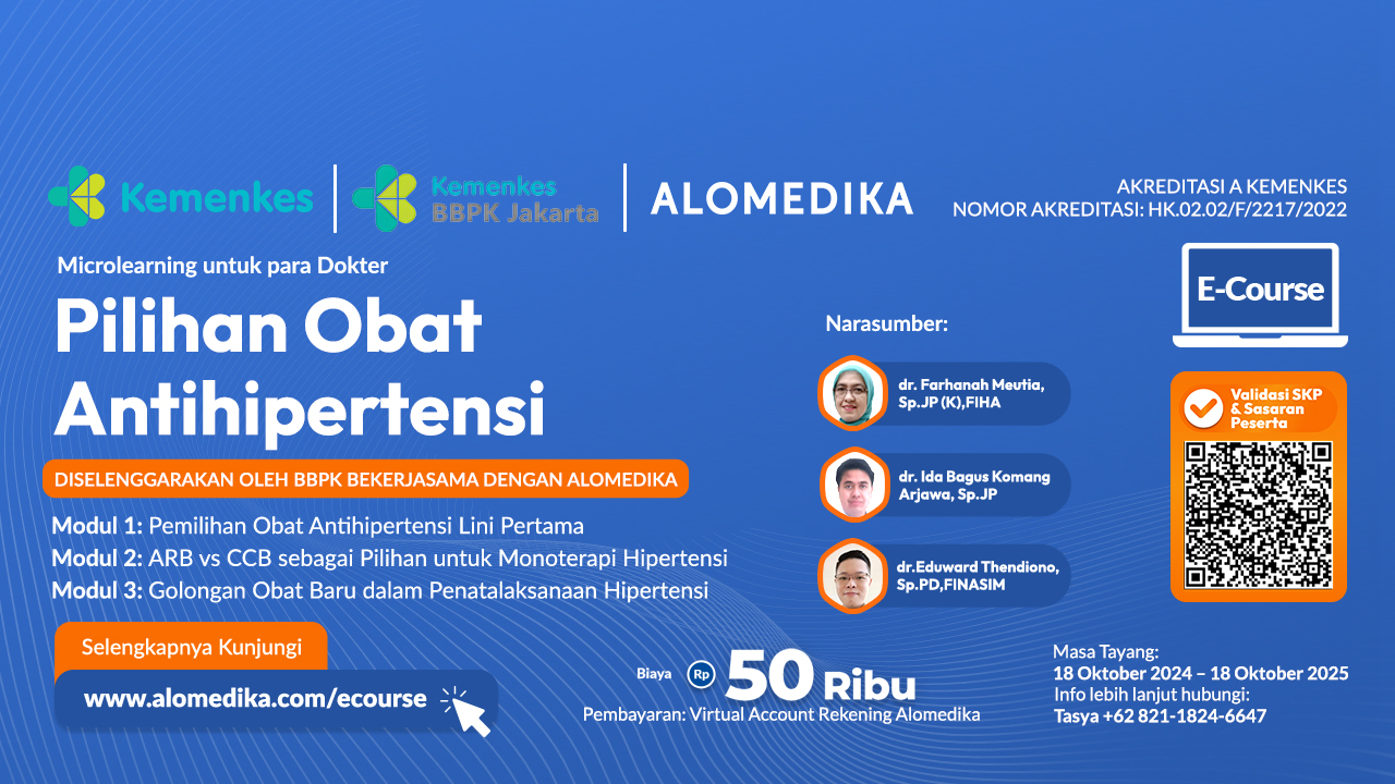 ALOMEDIKA Video  Artikel SKP - Pilihan Obat Antihipertensi