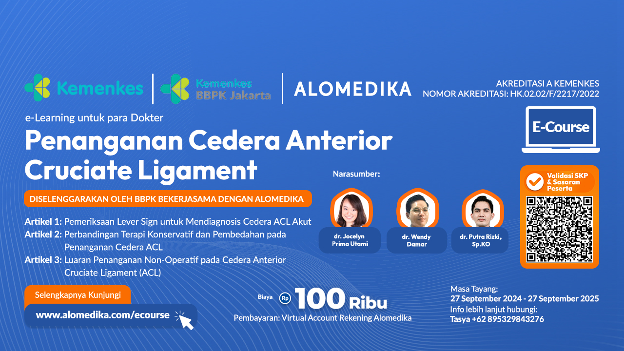 ALOMEDIKA Artikel SKP - Penanganan Cedera Anterior Cruciate Ligament