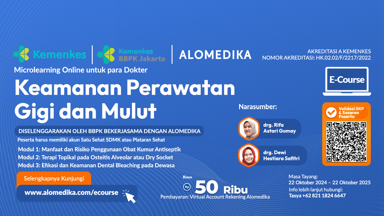 ALOMEDIKA Artikel SKP - Keamanan Perawatan Gigi dan Mulut