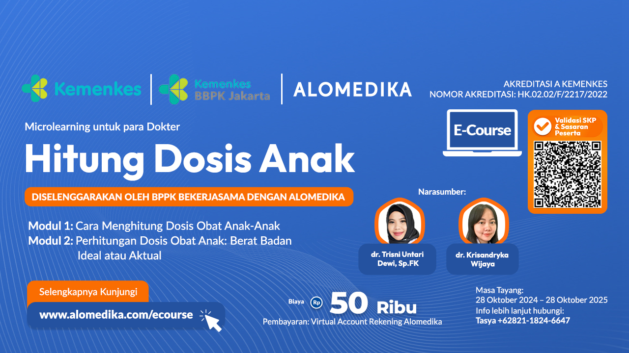 ALOMEDIKA Artikel SKP - Hitung Dosis Anak