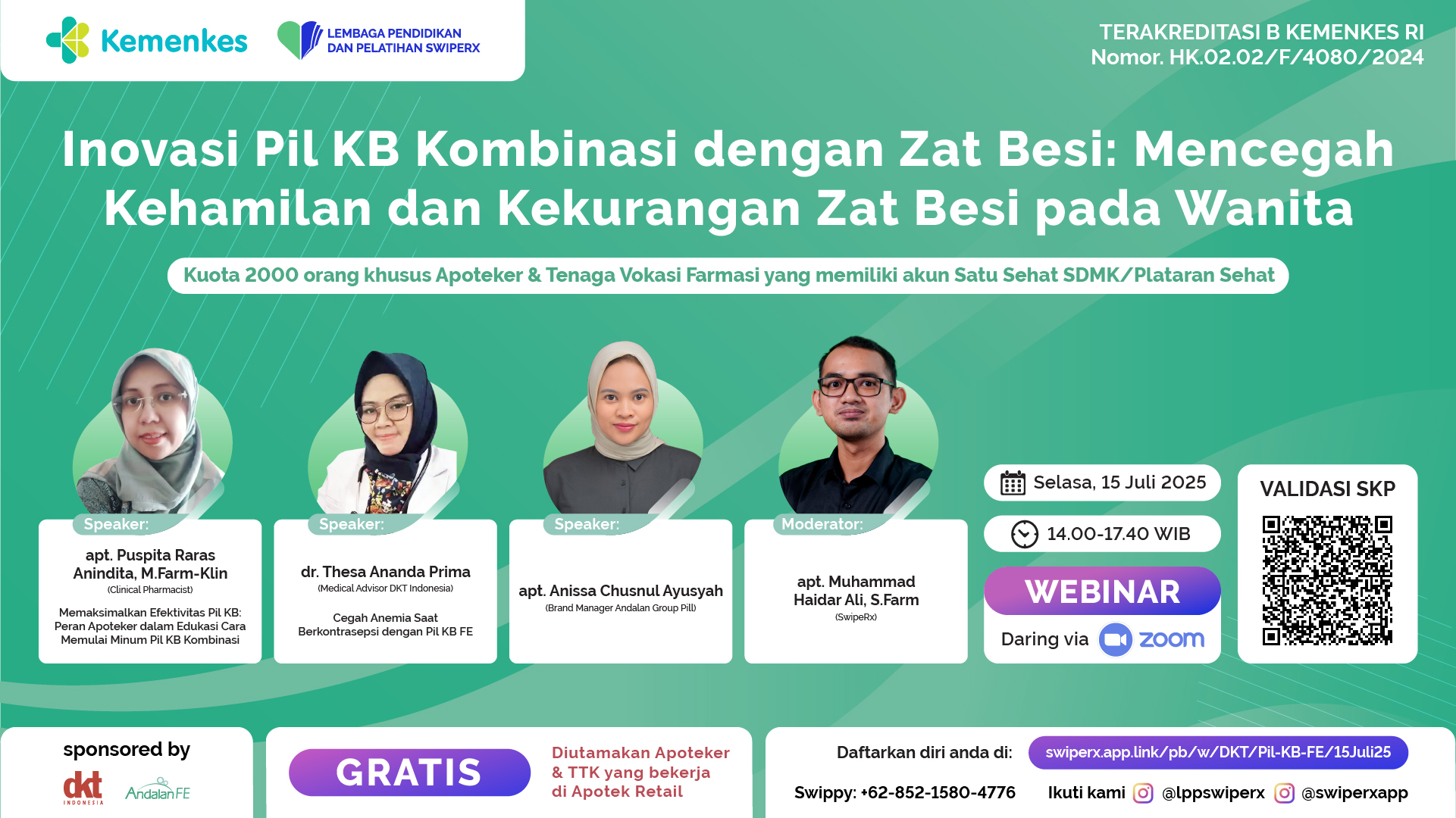  Inovasi Pil KB Kombinasi dengan Zat Besi: Mencegah Kehamilan dan Kekurangan Zat Besi pada Wanita Angkatan 1