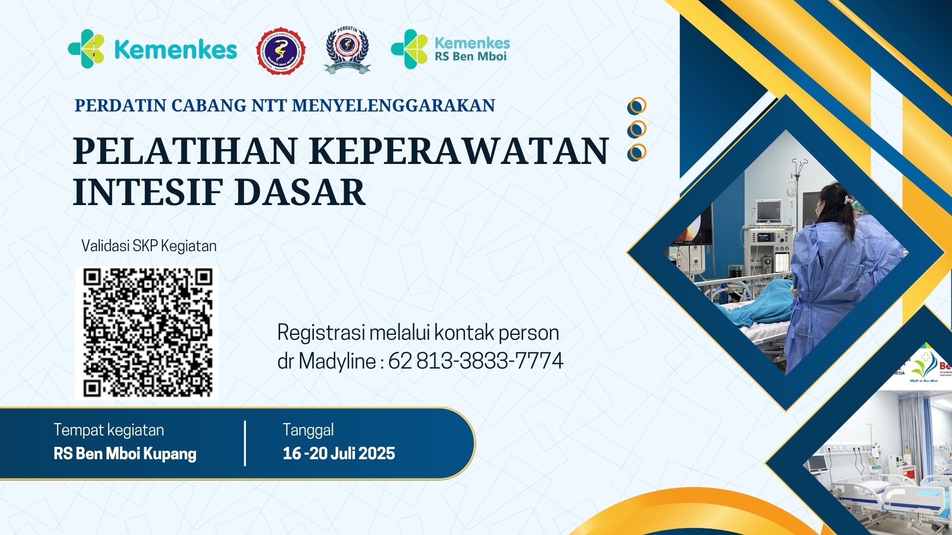 Pelatihan Keperawatan Intensif Dasar (PKID) Angkatan 1