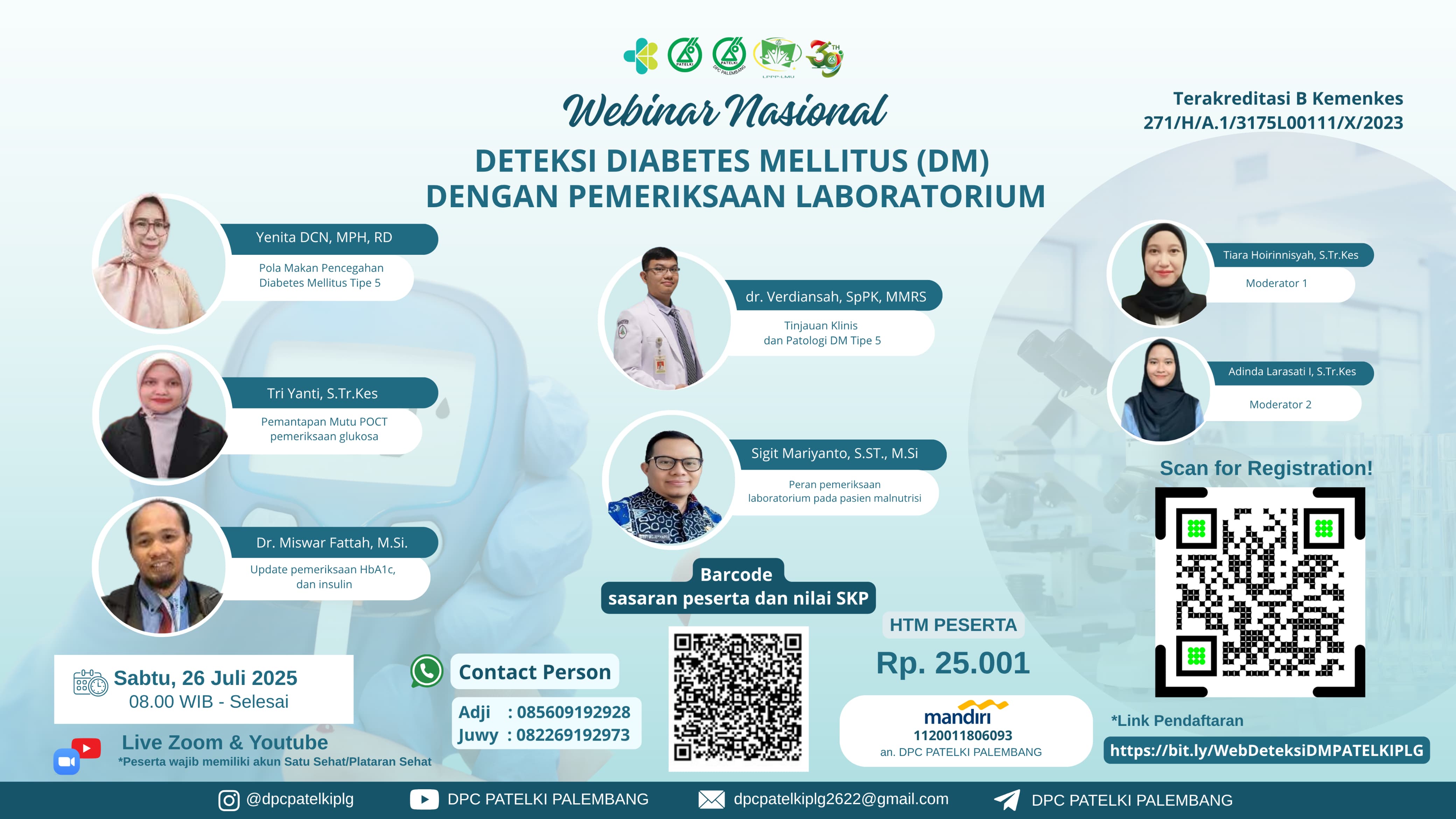 Deteksi Diabetes Mellitus (DM) Dengan Pemeriksaan Laboratorium Angkatan 1