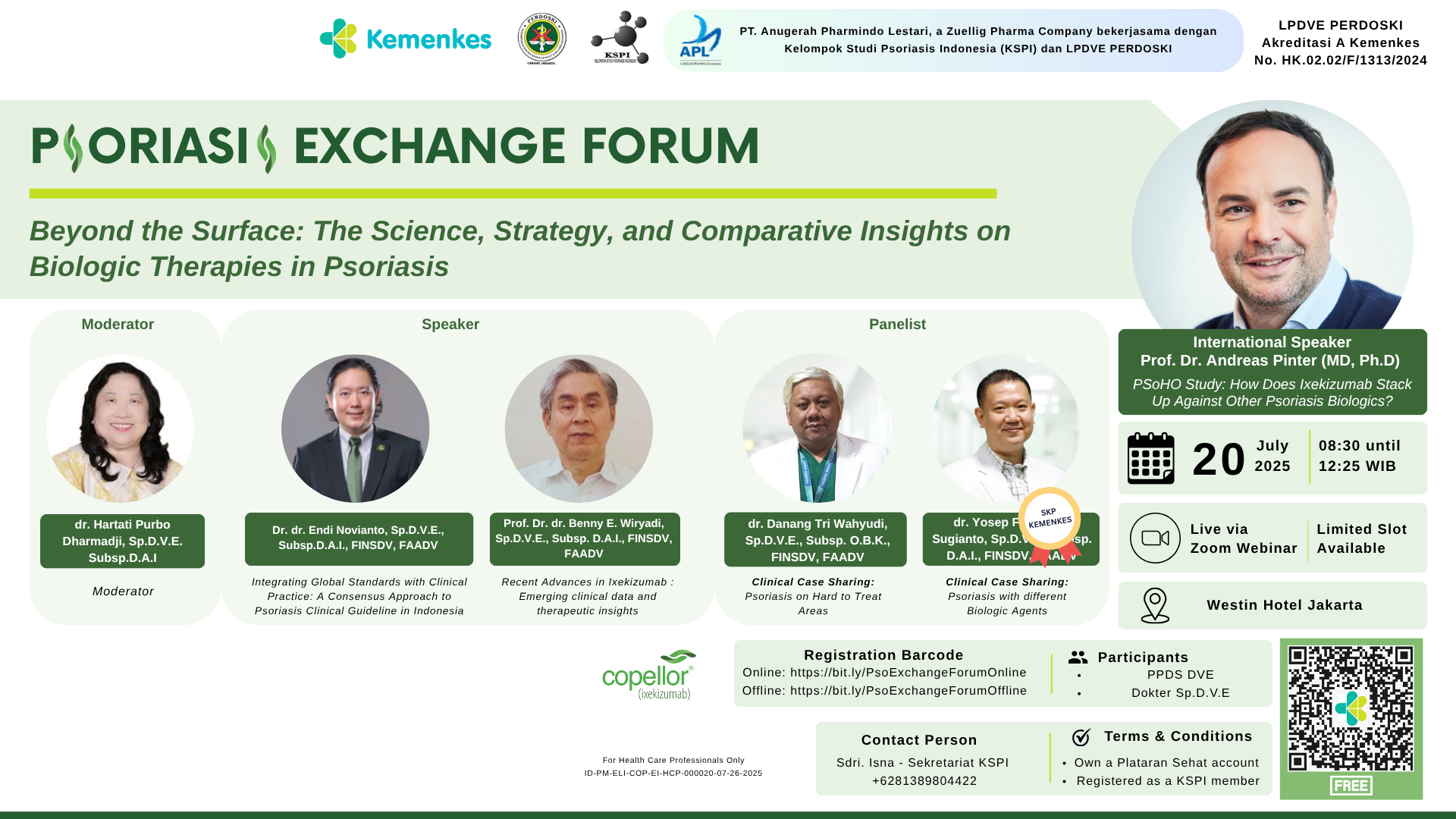 Seminar Psoriasis Exchange Forum  Angkatan 1