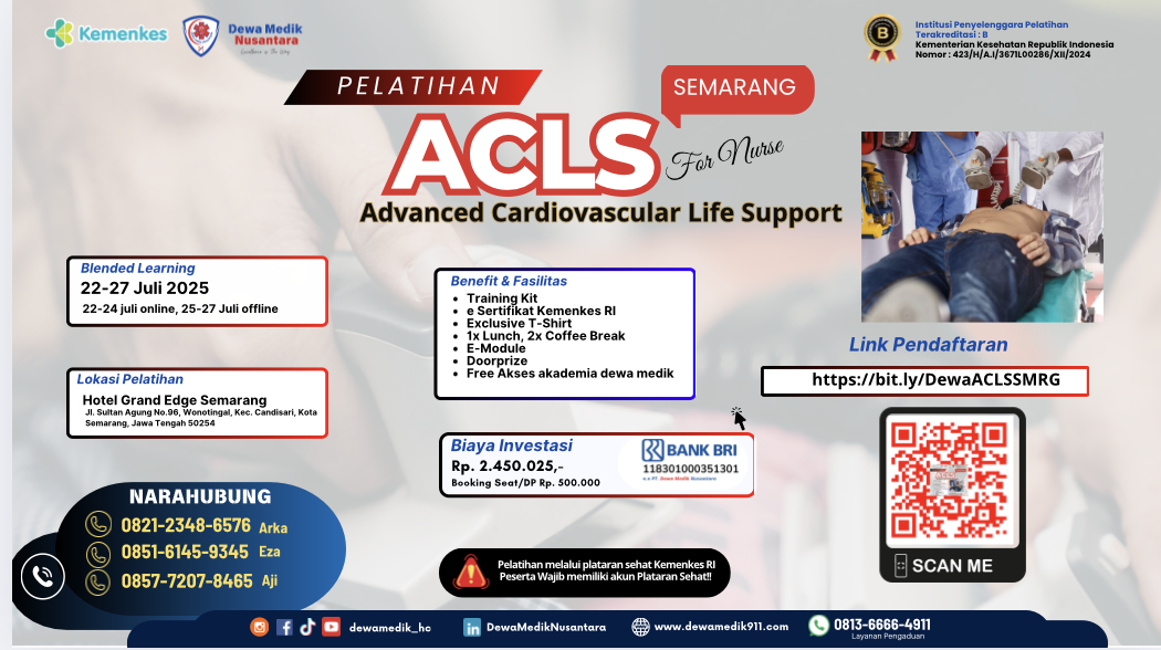 Pelatihan Advance Cardiac Life Support (ACLS) bagi Perawat Angkatan 2