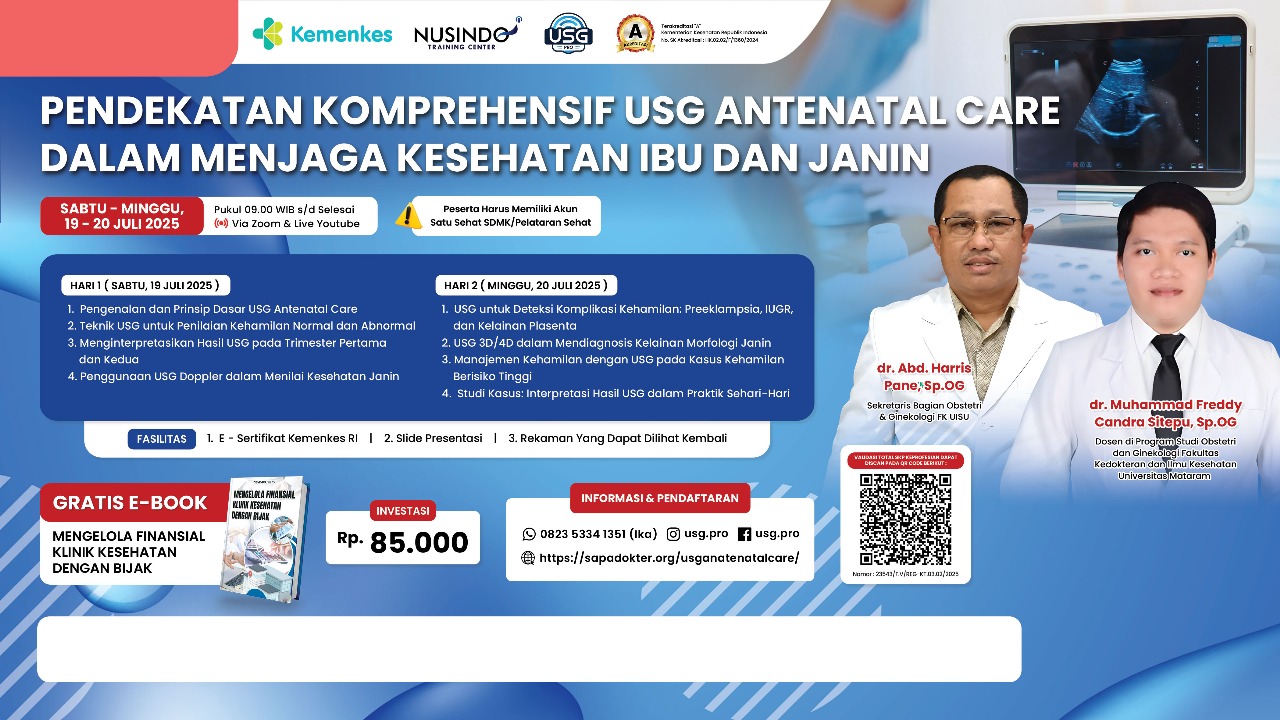 Pendekatan Komprehensif USG Antenatal  Care dalam Menjaga Kesehatan Ibu dan Janin Angkatan 1