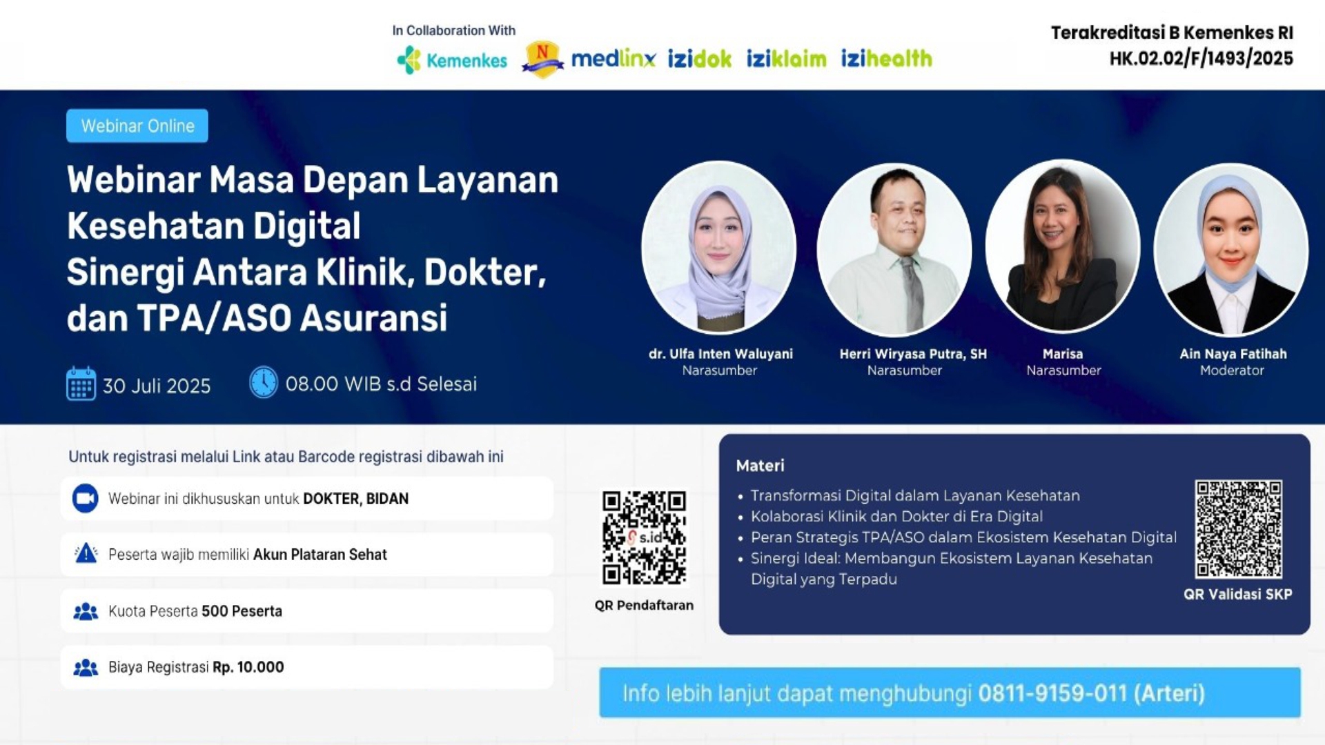 Masa Depan Layanan Kesehatan Digital: Sinergi antara Klinik, Dokter, dan TPA/ASO Asuransi Angkatan 1