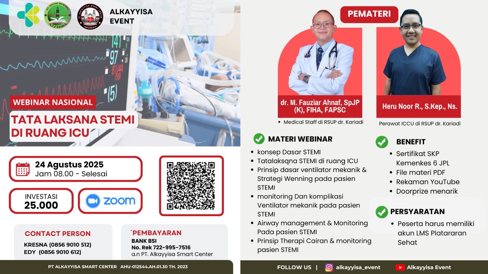 Tatalaksana STEMI di Ruang ICU Angkatan 1