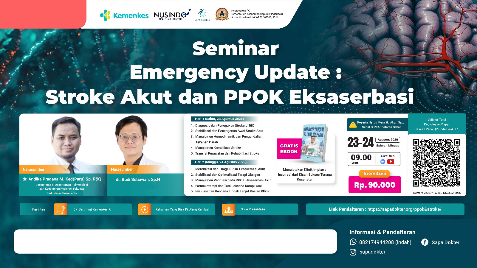 Emergency Update: Stroke Akut dan PPOK  Eksaserbasi Angkatan 1