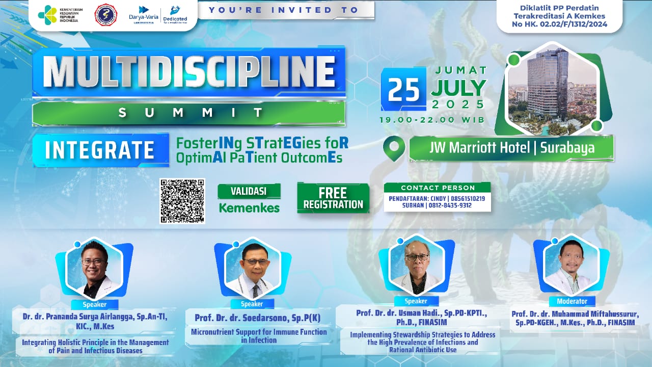 MULTIDISCIPLINE SUMMIT 2  : Fostering Strategies For Optimal Patient Outcomes Angkatan 1