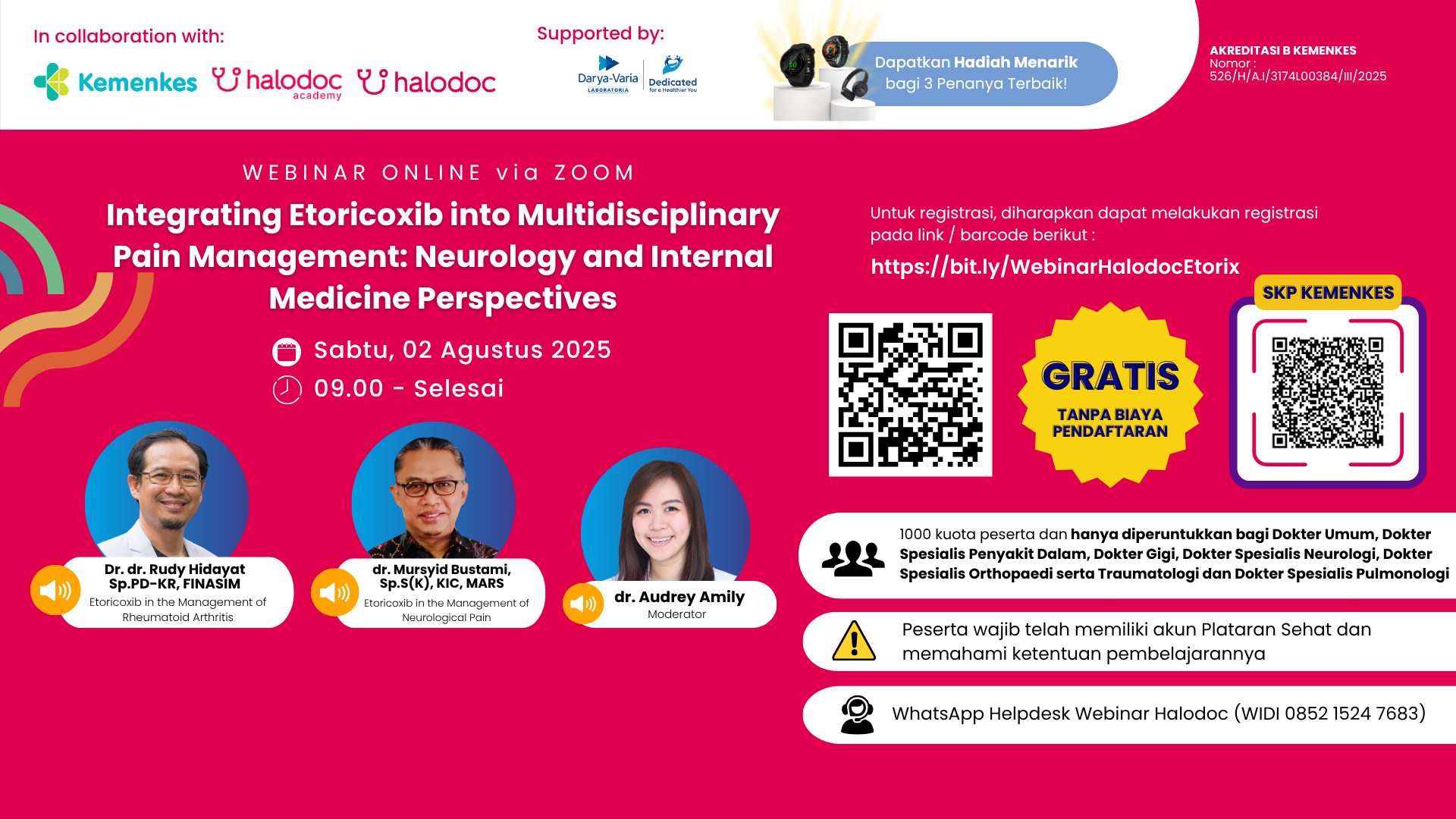 Integrating Etoricoxib into Multidisciplinary Pain Management: Neurology  and Internal Medicine Perspectives Angkatan 1