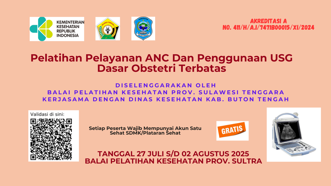 Pelatihan Pelayanan ANC dan Penggunaan USG Dasar Obstetri Terbatas Melalui Blended Learning Angkatan 1