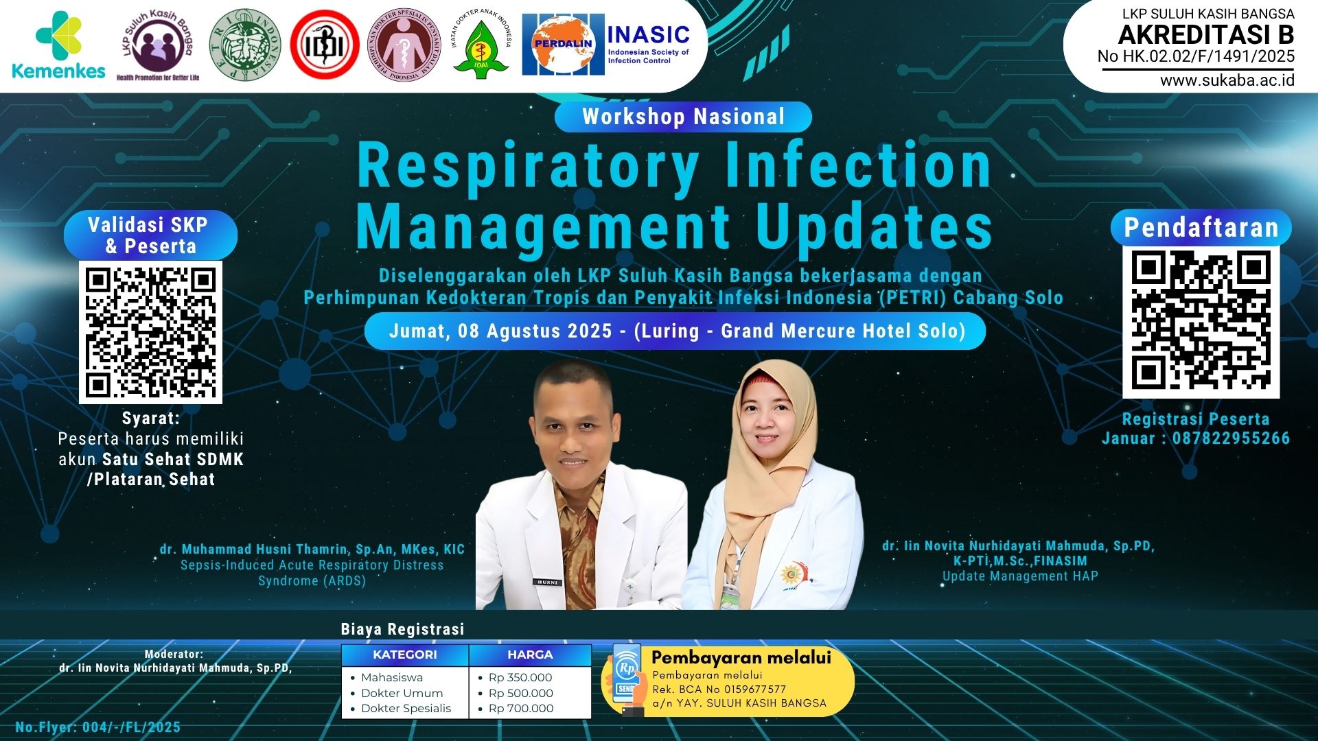 Workshop: Respiratory Infection Management Updates Angkatan 1