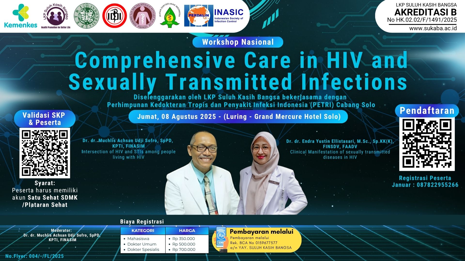 Workshop: Comprehensive Care in HIV and Sexually Transmitted Infections Angkatan 1